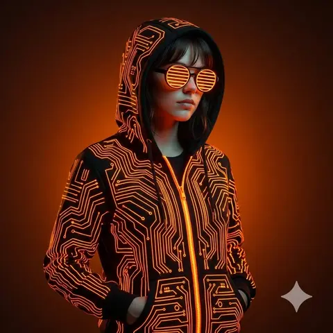 Ultra-realistic cinematic studio portrait using provided person only