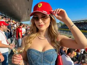 F1 VIP fan hyper-realistic selfie edit