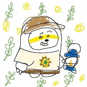 Clumsy MS Paint Redraw