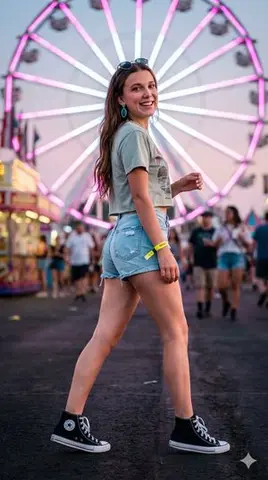 Cinematic Festival Photo of Millie Bobby Brown