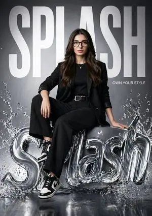 Hyper-realistic Fashion Poster