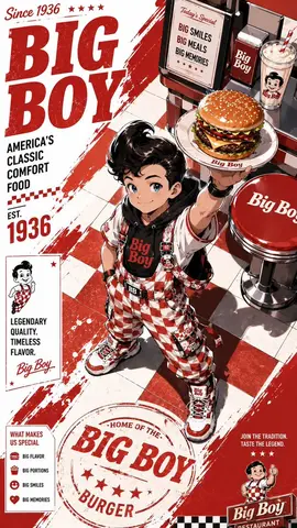 Anime Streetwear Mascot Poster