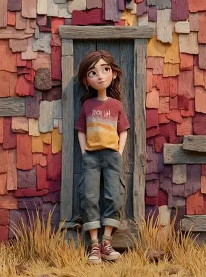 Pixar/Disney Style 3D Animated Character Slides
