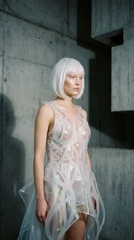 Avant-Garde Architectural Fashion Editorial