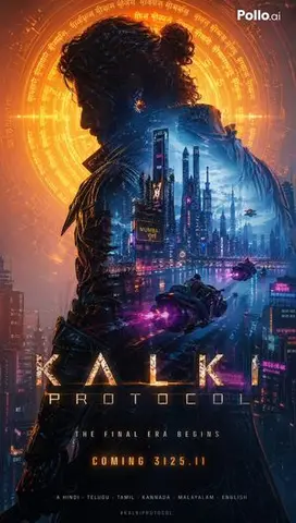 Cyberpunk Mythology Movie Poster