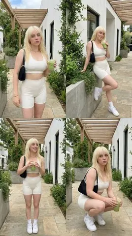 2x2 Grid Lifestyle Fashion Collage