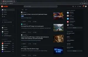Hypothetical News Homepage