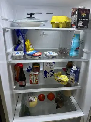 Fridge-scan recipe infographic