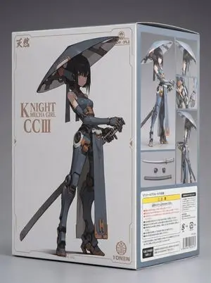 Mecha Girl figure concept generated by Nano Banana Pro