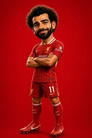Pixar Style Soccer Player Character