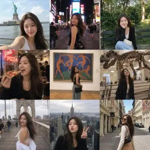 New York Tourist Instagram Grid