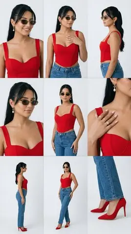 Fashion Editorial Style Transformation (Image-to-Image)
