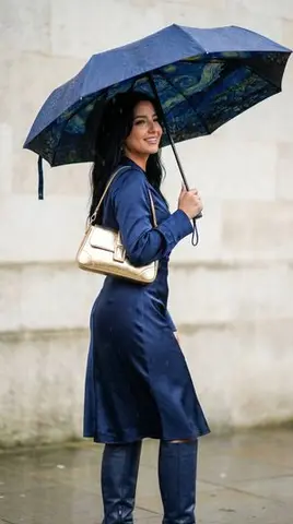 Cinematic Rain Fashion Transformation (Image-to-Image)