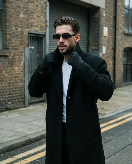 Product Marketing - 90s Streetwear Editorial Portrait