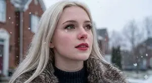 Hyper-Photorealistic Winter Glamour Close-up Prompt