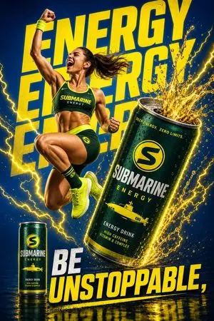 Dynamic Energy Drink Ad