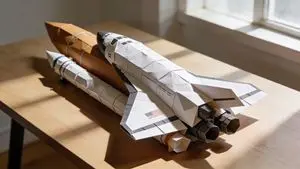 Hyper-realistic Origami Sculpture