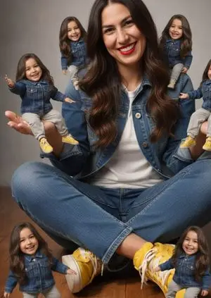 Ultra-Realistic Miniature Clone Studio Portrait