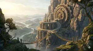 Cinematic Concept Art for Ancient Astronomical Observatory