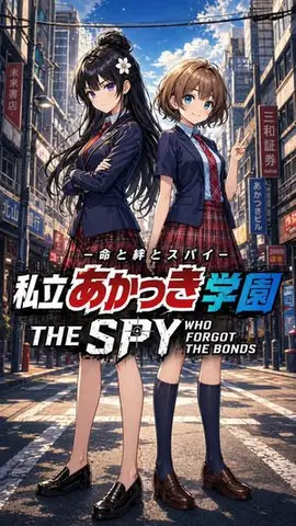 Anime School Spy Movie Poster