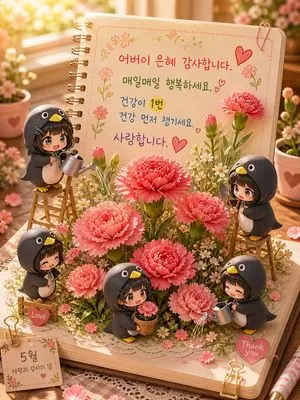 3D Pop-up Parents Day Card