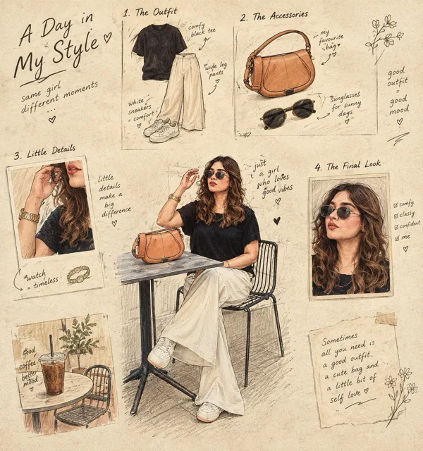 Infographic / Edu Visual - Culinary Sketchbook Illustrated Narrative