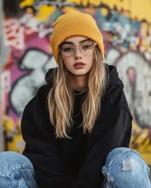 Urban Street Fashion Portrait