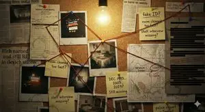 Detective Evidence Board Generation