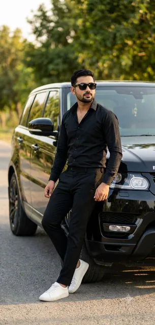 Profile / Avatar - Luxury Fashion Editorial SUV Shoot