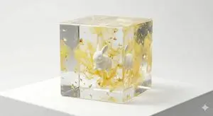 Epoxy Resin Art Cube Generation