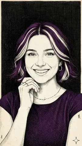 Pen-and-Ink Cross-Hatching Illustration
