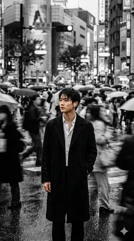 Cinematic Street Photography Portrait