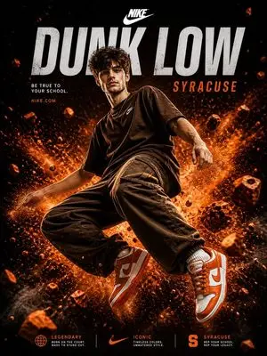 Nike Dunk Low Commercial Poster