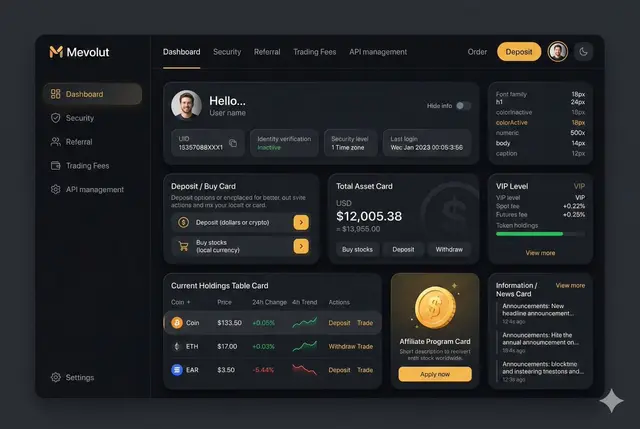 You are an experienced UI designer embracing modern, minimalistic