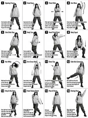 K-pop Dance Tutorial Poster Generator