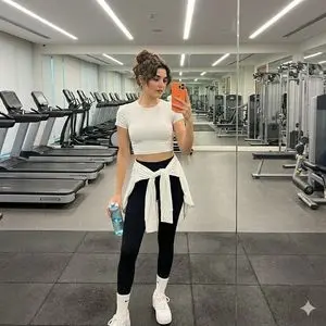 Photorealistic Full-Body Mirror Selfie with Identity Lock