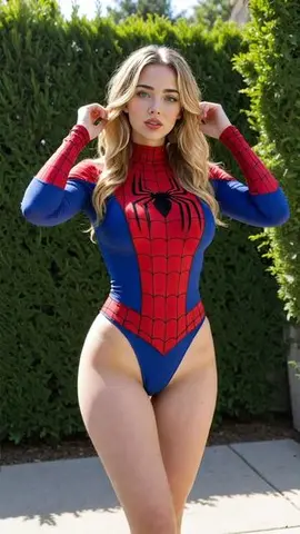 Celebrity Spider-Girl Portrait
