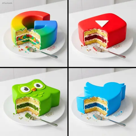 hyper-realistic digital illustration of a cake meticulously stylized to