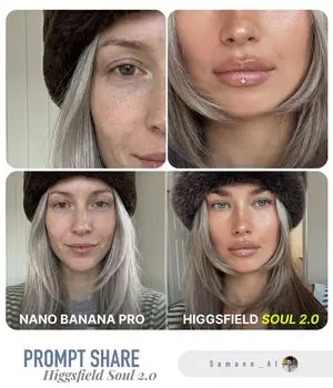 Ultra-Realistic Portrait in Winter Hat (35mm Look)