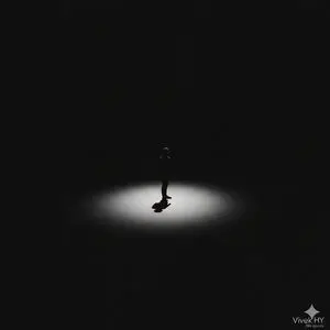 Minimal Silhouette Spotlight Prompt with Signature
