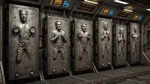 Image-to-Image 'Carbonite' Effect Prompt