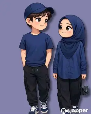 Anime Couple Vector Illustration