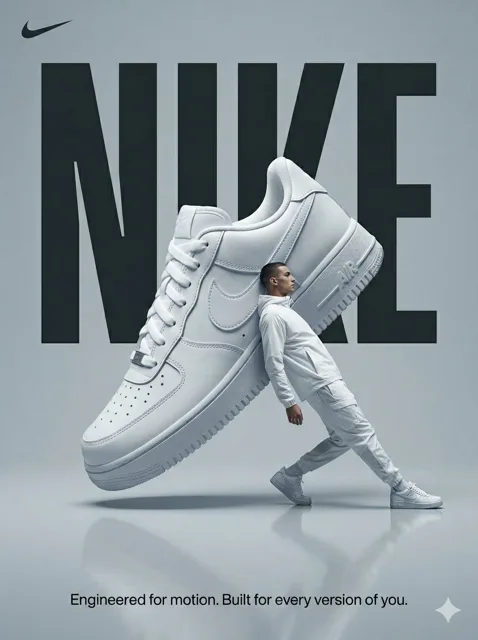 Surrealist Nike Sportswear Poster
