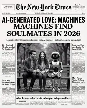 Humorous New York Times Front Pages