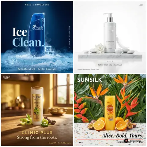 Hyper-realistic luxury product campaign poster, 1:1 square format