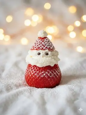 Christmas Breakfast Food Art Idea Prompt