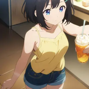 Character Prompt with Drinking Action for Anifusion/Nano Banana