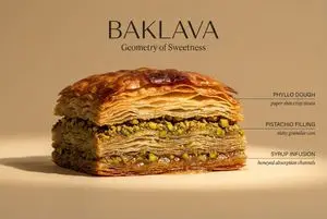 Cinematic cross-section food photography prompt