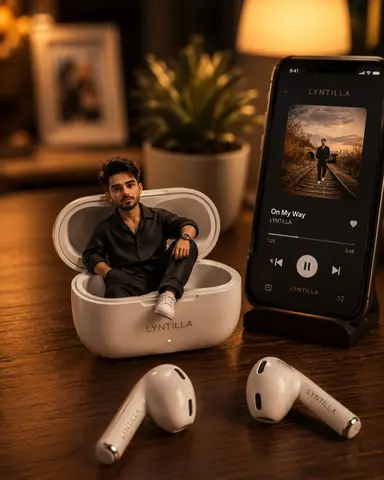 Miniature Character Earbuds Case