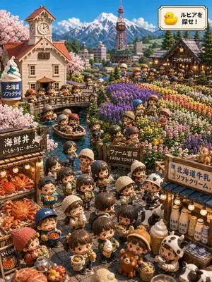 Hokkaido Hidden Duck Travel Puzzle